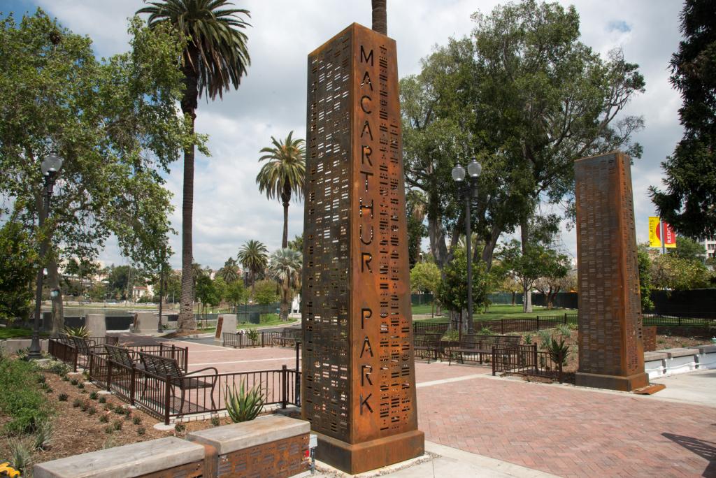 Macarthur park. Used with permission from Los Angeles Recreation and Parks department
